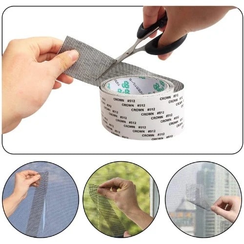 Mosquito Net Patch Repair Tape Self-adhesive
