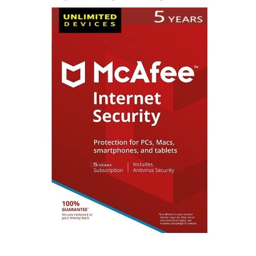 Internet Security 2020 Unlimited & 5 Years Download L Version