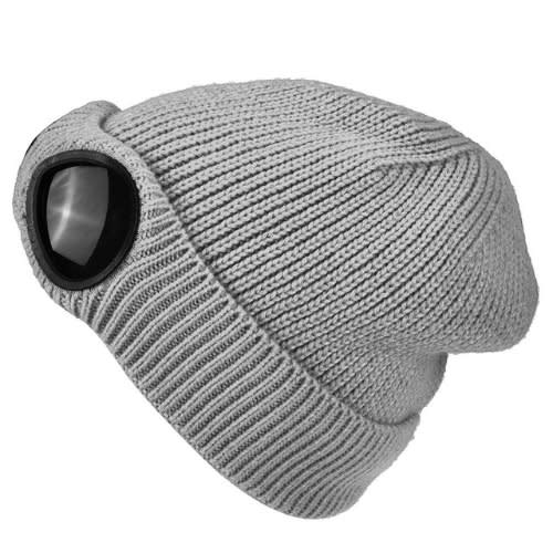 Beanie With Glasses - Grey
