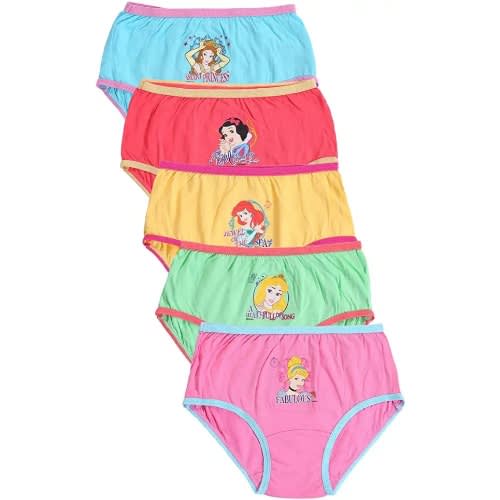 Girls Pants Briefs - Pack Of  5