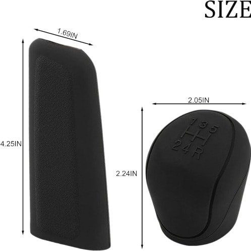 Gear Knob And Hand Brake Covers