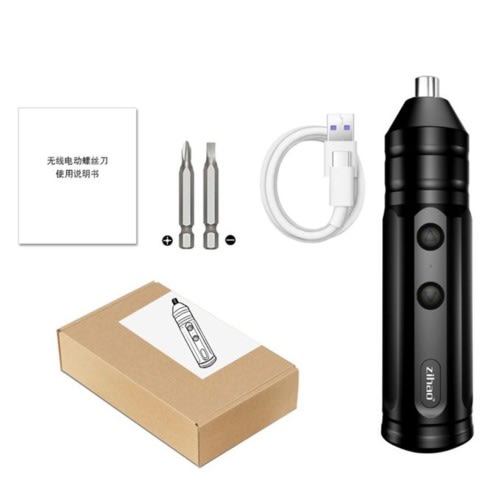 Zihao Mini Cordless Electric Screwdriver  With 2 Screws