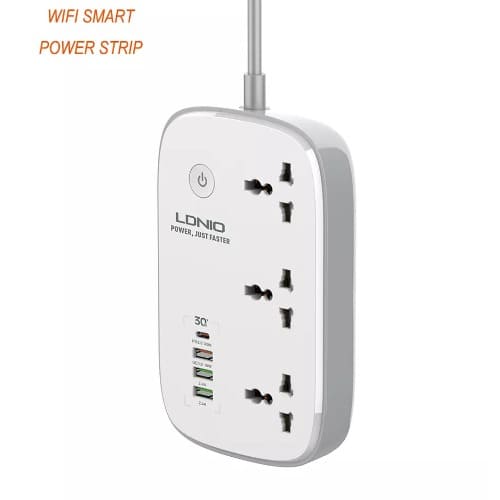 Ldnio Scw3451-uk Wifi Smart Power 3usb/3sockets
