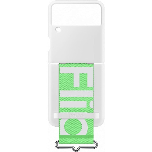 Silicone Cover With Strap For Samsung Galaxy Z Flip3/4 5g Case