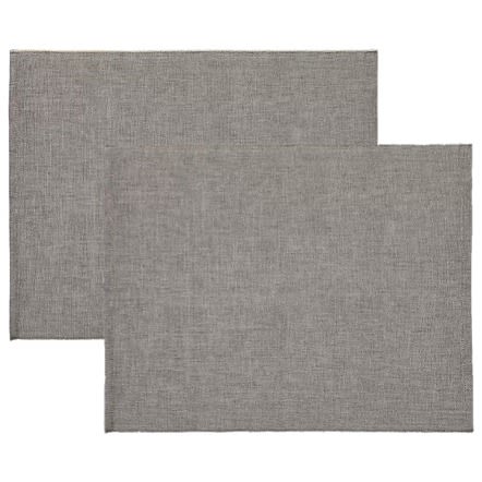 Svartsenap Place Mat - 45x35 Cm - 2PCS - Grey