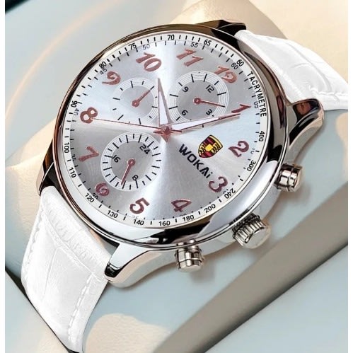 Unisex Watch - Leather - White