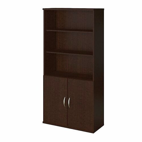 Sadia Besant - 5 Shelf Standard Bookcase(mocha Cherry)
