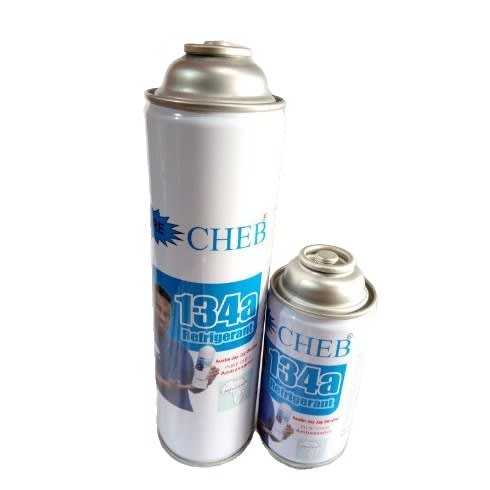 Auto Mobile Air-Condition Refrigerant Gas R134a - Cheb - Premium Package - 1.2kg