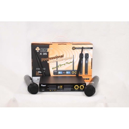 BNK X35 UHF Digital Wireless Microphone Set