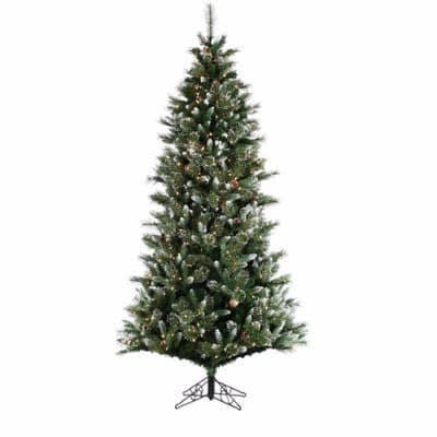 Tree Fu Tom 8 Feet Snow Pine Christmas Tree