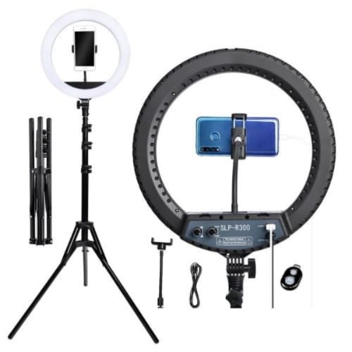 14'' Automatic Led Ring Light Tripod Stand Phone & Camera Holder - 60watt