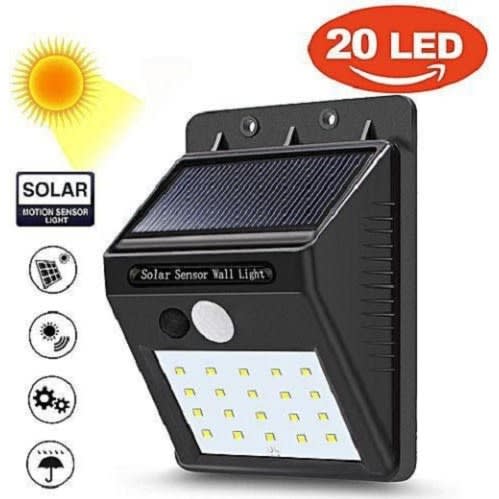 Solar Sensor Wall Light