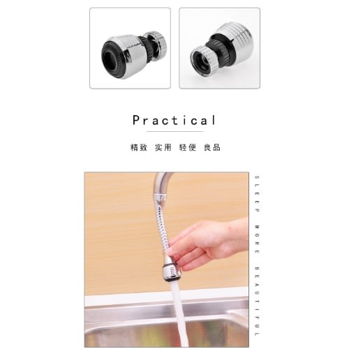 360 Rotatable Water Tap Extender With Sprayer Nozzle