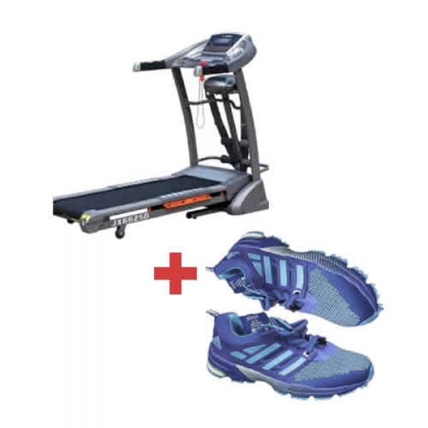 Electrical 2.5HP Treadmill with Auto Incline, Speaker, MP3 & Massage Machine + Free Jogging canvas