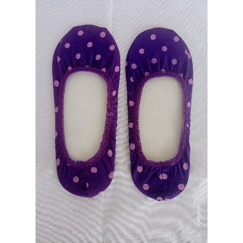 Women's Summer Low Cut Ankle Boat Short Socks - Purple