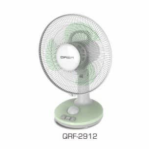 12" Rechargeable Table Fan With Portable Handle
