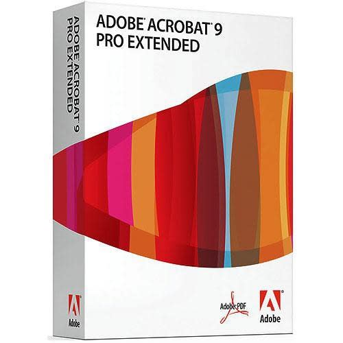 Acrobat 9 Pro Extended Software For Windows
