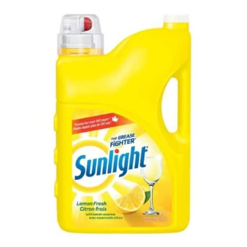 Sunlight Dishwashing Liquid - Lemon Fresh Scent - 4.4 Litres
