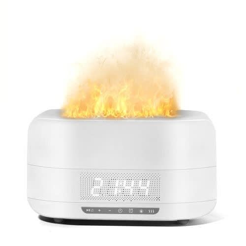 Flame Aroma Humdifier With Bluetooth Speaker - H115c
