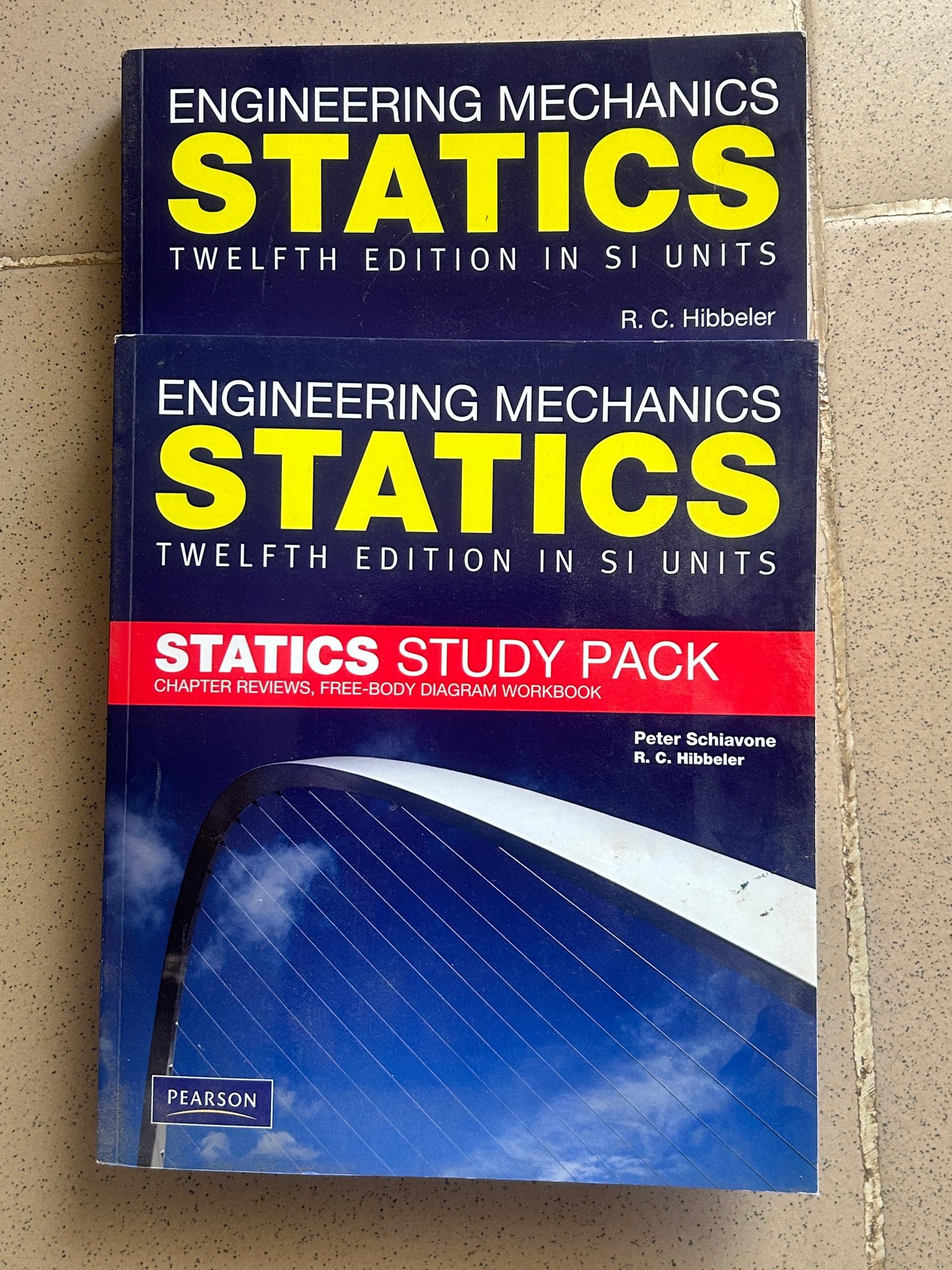 ENGINEERING MECHANICS STATICS TWELFTH EDITION IN SI UNITS by R.C. Hibbeler