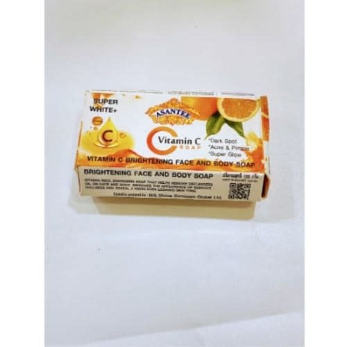 Asantee Vitamin C Brightening Face & Body Soap - 250g X 6