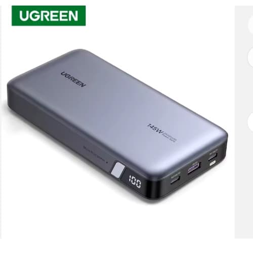 Power Bank - 25000mAh - Portable Charger Usb C 3 - port - 145w