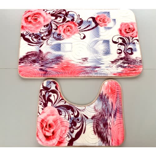 Jia Tai 2-pieceNon-slip Polyester Bath Mats