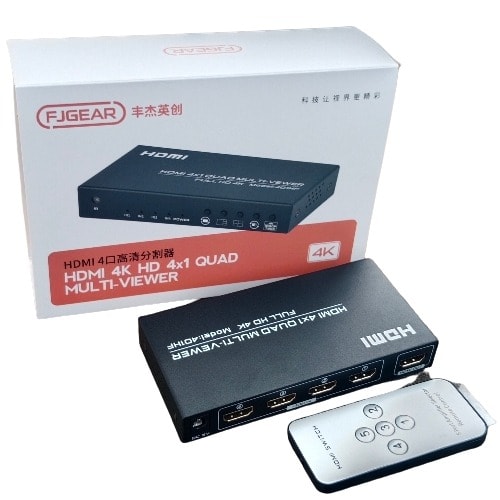 HDMIQuad Multi Viewer - 4x1 -4k