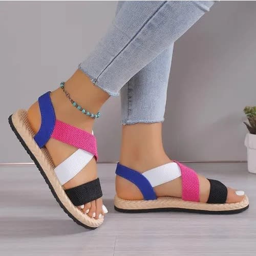 Ladies Sandals- Multi Coloured