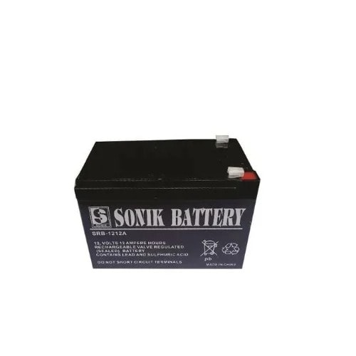 Rechargeable UPS Battery - 12V - 12ah