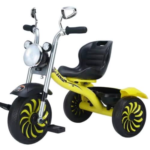 Kids Unisex Tricycle Ride On With A Flashlight