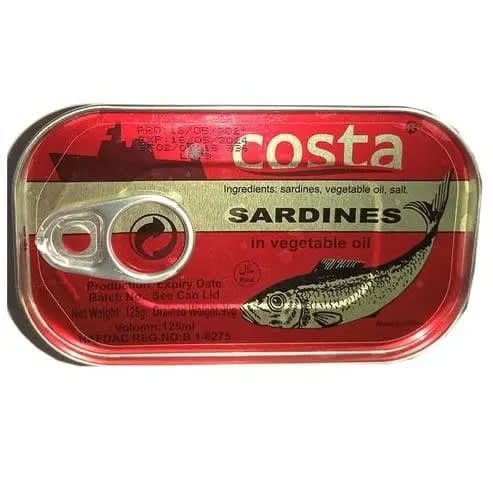 Sardine In Vegetable Oil - 125g