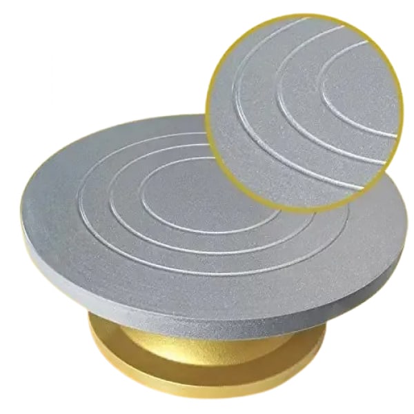 360 Degree Rotating Cake Decorating Stand - Turntable Stand