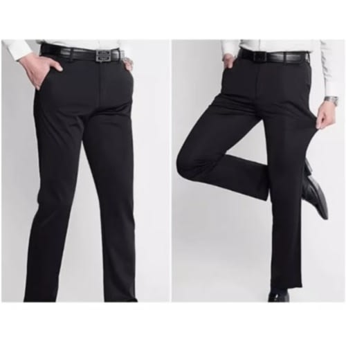 Smart Trouser For Men- Black