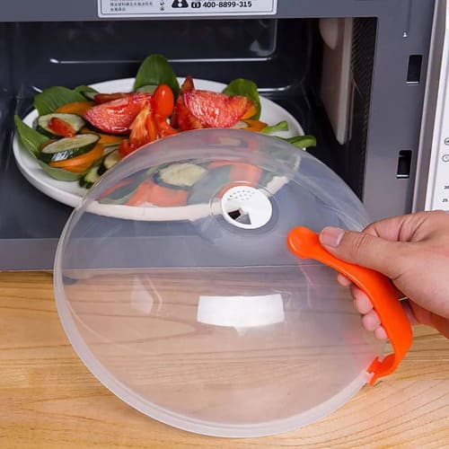 Microwave Food Cover With Handle
