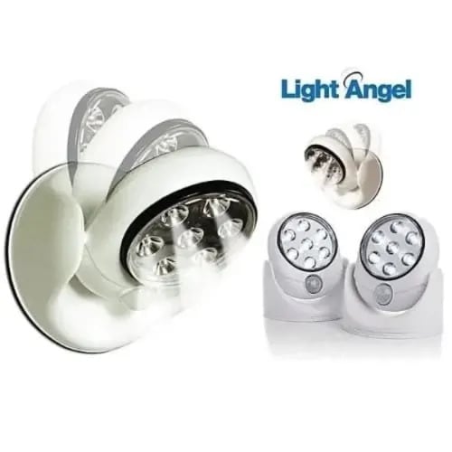 A&s Angel Light Cordless Sensor Led Light - White