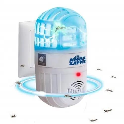 Led Socket Electric Insect Trap Killer - Atomic Zabber Lamp Mosquito Repellent Ultrasonic