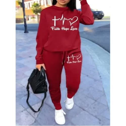 Plus Size Womens Hoodie And Jogger