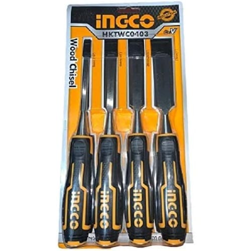 Ingco 4 Set Wood Chisel