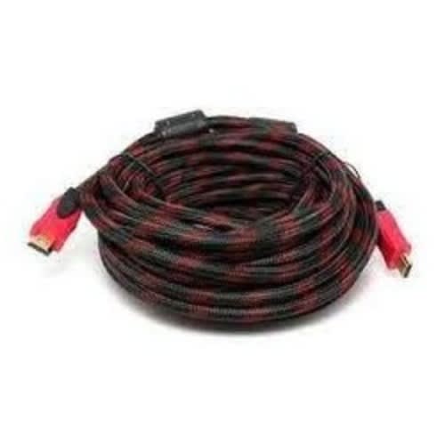 Hdmi To Hdmi Cable - Red And Black - 30m