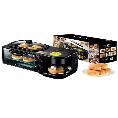 Sokany 3in1 Versatile Breakfast Maker - 12l - 1250w