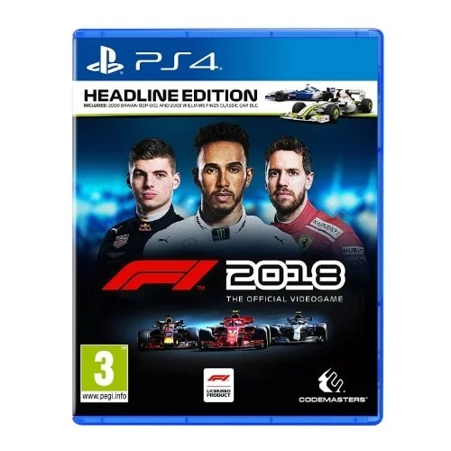 F1 2018 Headline Edition For PlayStation 4