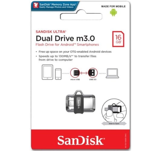 Sandisk Ultra Dual Drive - M3.0 - 16GB