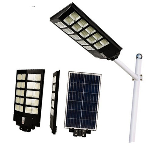 Energy Saving Integrated All In One Solar Street Light With Pole - 600W