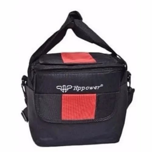 Insulated Lunch Bag - Black & Red