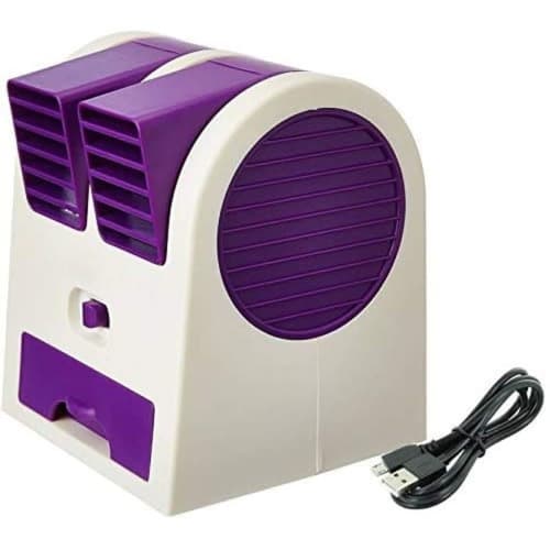 Mini Air Conditioner Cooling Fan - Purple