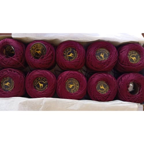 Embroidery Thread - 10 Pieces - Wine