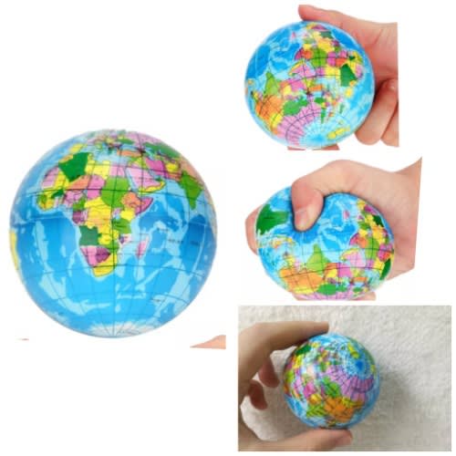Anti Stress/fidget  Sensory Stress Ball-globe Design