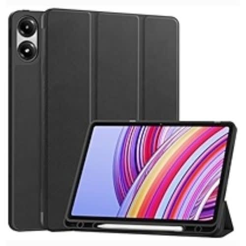 Redmi Pad Pro 12.1 Case With Pen Space And Screen Protector - Black