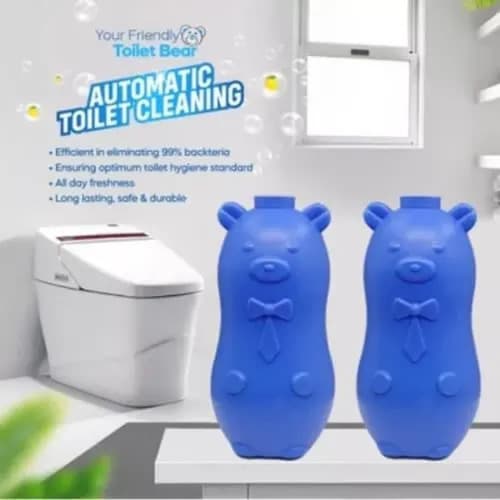Bear Toilet Bowl Flush Aromatic Cleaning Liquid Agent - 150g